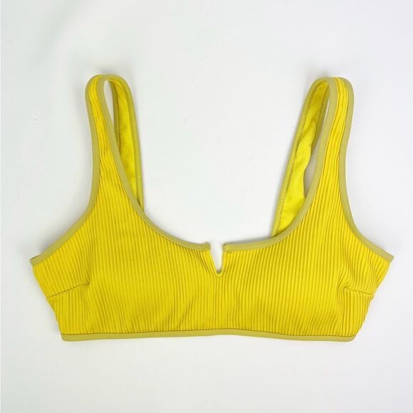 Hollister Yellow Bikini Top Medium - Picture 1 of 5